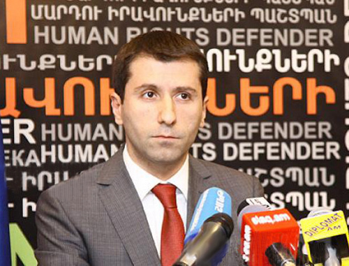Защитник прав человека Армении Карен Андреасян. Фото: panarmenian.net