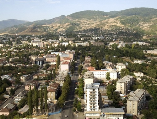 Столица Нагорного Карабаха город Степанакерт. Фото haynews.am