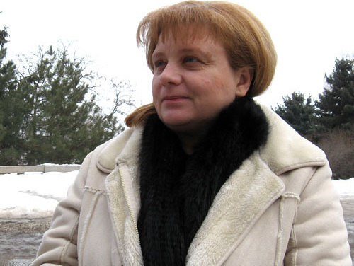 Эколог, директор информационного центра "Волгоград-Экопресс" Елена Васильева. Волгоград, 18 марта 2012 г. Фото Вячеслава Ященко для «Кавказского узла»