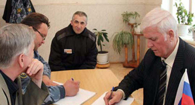 Члены Общественной наблюдательной комиссии в  исправительной колонии № 5 УФСИН по Республике Мордовия. Фото с официального сайта УФСИН по Республике Мордовия, 