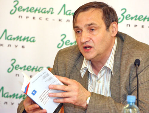 Ведущий эксперт ассоциации "Голос" Андрей Бузин. Фото: http://golos.org