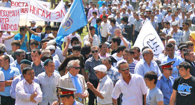 Третий Съезд ногайского народа. Дагестан, Ногайский район, 29 мая 2011. Фото: Якуб Уразакаев , noghay.ru
