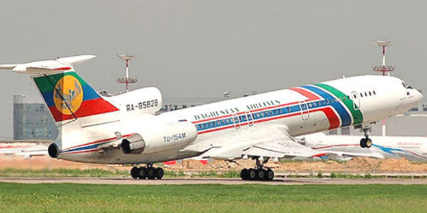 Самолет ОАО "Авиалинии Дагестана". Фото http://www.riadagestan.ru