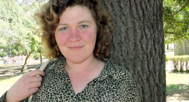 Валентина Горбунова. Сочи, 24 апреля 2012 г. Фото Светланы Кравченко для "Кавказского узла"