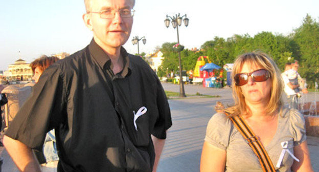 Олег Шеин. Астрахань, 17 мая 2012 г. Фото Вячеслава Ященко для "Кавказского узла"