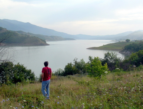 Нагорный Карабах. Водохранилище Сарсангской ГЭС. Фото Алвард Григорян для "Кавказского узла"