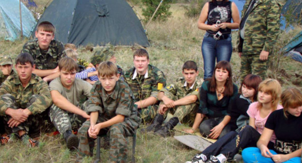 Члены поискового отряда «Южный фронт» Куйбышевского района Ростовской области. Фото Натальи Баженовой для "Кавказского узла"