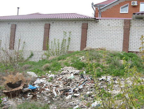 Незаконная свалка мусора в Волгоградской области. Фото http://www.admkamyshin.info