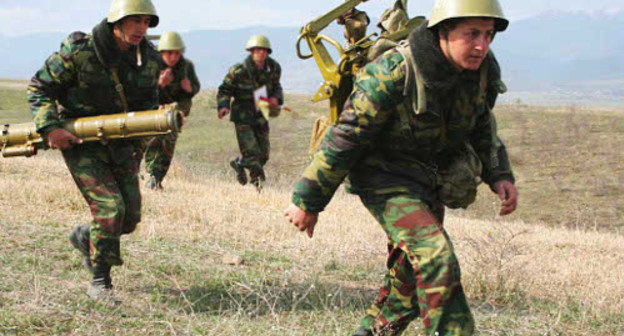 Военнослужащие Армии обороны Нагорного Карабаха. Фото: http://nkrmil.am