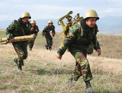 Военнослужащие Армии обороны Нагорного Карабаха. Фото: http://nkrmil.am