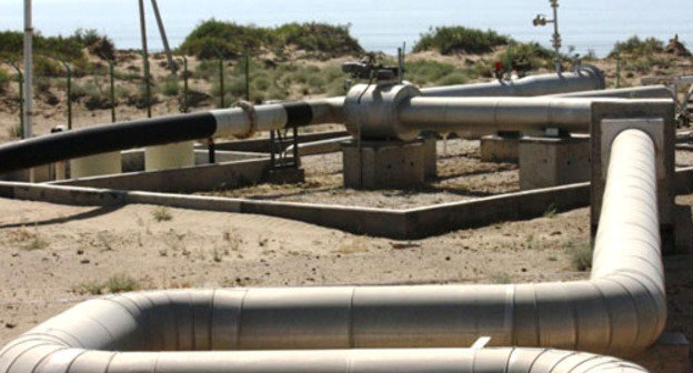 Газопровод у Каспийского  в Туркменистане. Фото http://www.radioazadlyg.org