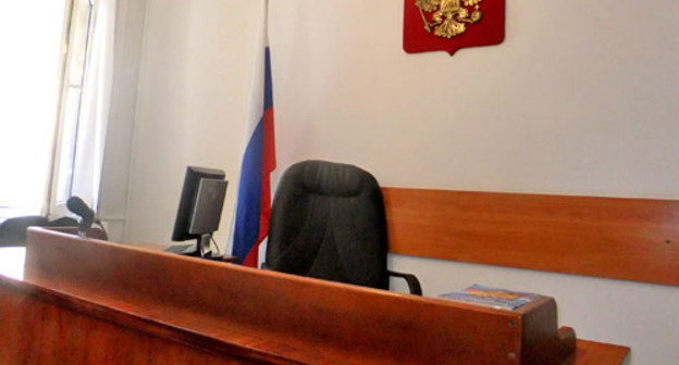 Зал судебного заседания. Сочи. Фото Светланы Кравченко для "Кавказского узла"