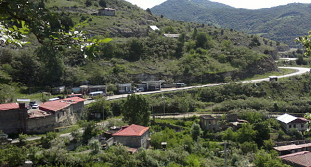 Нагорный Карабах, город Бердзор (прежнее название - Лачин). Май 2012 г. Фото Алвард Григорян для "Кавказского узла"