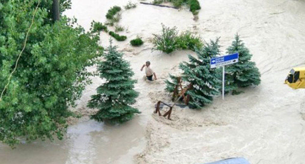 Наводнение в Крымске. Краснодарский край, 7 июля 2012 г. Фото vk.com/himik_psihopat (www.yugopolis.ru)