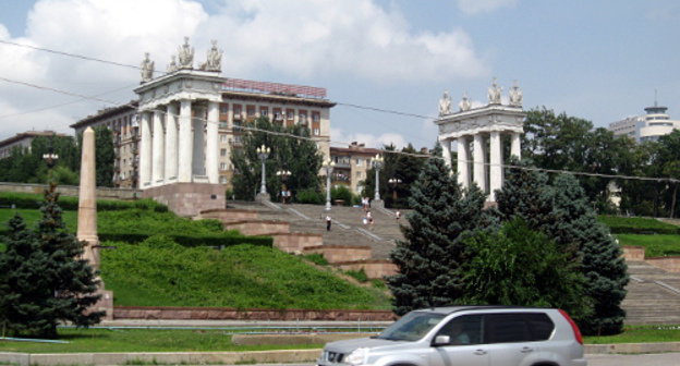 Центральная набережная Волгограда. Июль 2012 г. Фото Вячеслава Ященко для "Кавказского узла"