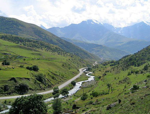 Река Фиагдон в Северной Осетии. Фото http://ru.wikipedia.org