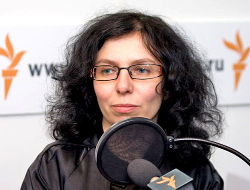 Анна Ставицкая. Фото http://www.svobodanews.ru, (RFE/RL)