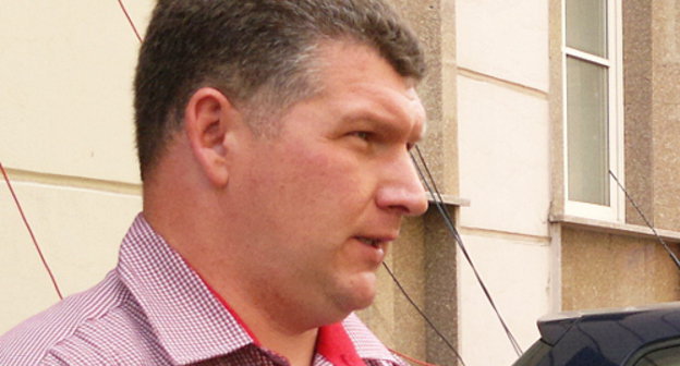 Адвокат Расула Мирзаева Алексей Гребенской. Москва, 25 июля 2012 г. Фото Юлии Буславской для "Кавказского узла"