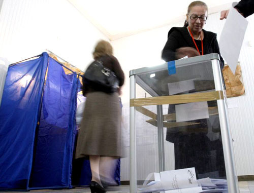 Избирательный участок. Фото http://www.ekhokavkaza.com, RFE/RL