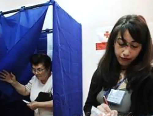 На Избирательном участке в Грузии. Фото http://novostink.ru