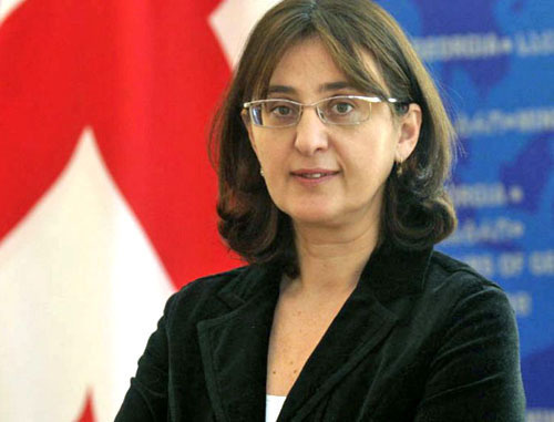 Мая Панджикидзе. Фото http://www.ekhokavkaza.com (RFE/RL)