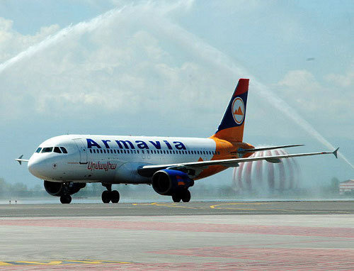 Самолет компании "Армавиа". Фото: http://www.armavia.aero