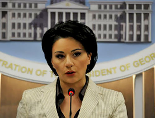 Манана Манджгаладзе. Фото: пресс-служба президента Грузии