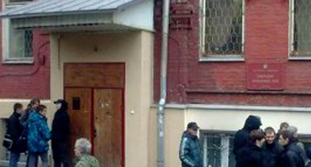 Здание Тверского районного суда Москвы. Фото: Диана Гуцул, РАПСИ