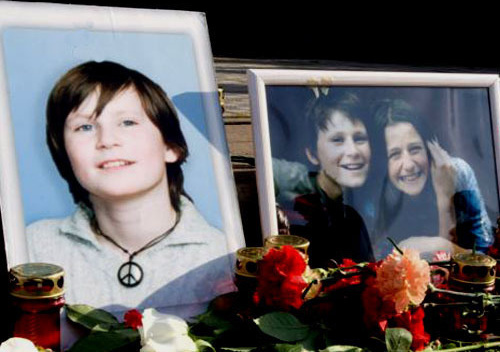 Акция памяти погибших заложников на Дубровке. Фото www.svobodanews.ru (RFE/RL)