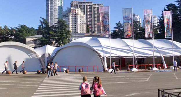 В День Черного моря в Сочи работал эко-городок. 27 октября 2012 г. Фото Светланы Кравченко для "Кавказского узла"