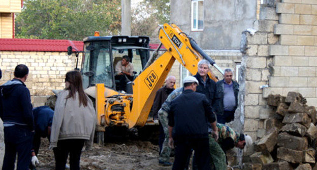 Восстановительные работы в Дербенте. Фото http://www.riadagestan.ru