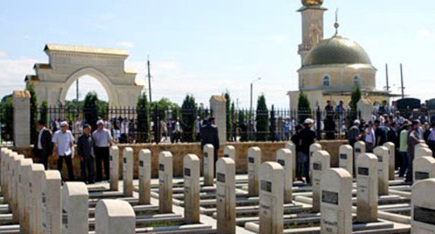 Мемориал памяти жертв осени 1992 г. Назрань. Фото http://06region.ru