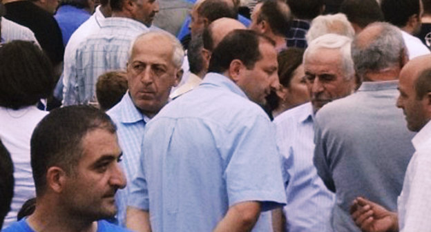 Предвыборный митинг "Грузинской мечты" в Поти. Август 2012 г. Фото: http://news.ge