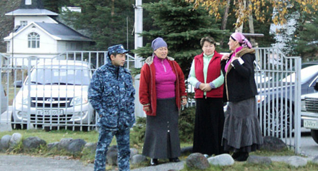 Кабардино-Балкария, поселок Эльбрус, октябрь 2012 г. Фото Луизы Оразаевой для "Кавказского узла"