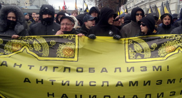 "Русский марш" в Москве 4 ноября 2012 г. Фото Юлии Буславской для "Кавказского узла"