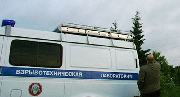 Автомобиль взрывотехнической лаборатории. Фото: http://fedpress.ru