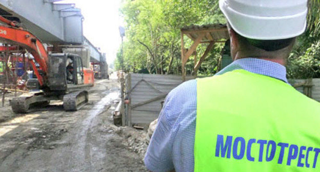 Строительство дороги-дублера в Сочи. Фото Светланы Кравченко для "Кавказского узла" 