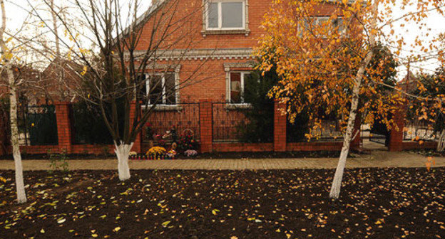 Дом в станице Кущевская, в котором произошло массовое убийство. Фото: Максим Тишин/Югополис