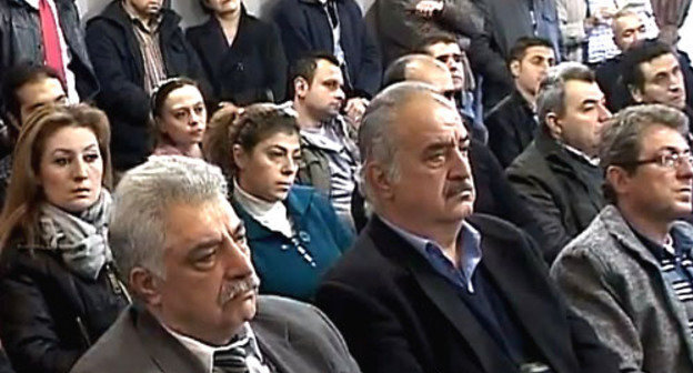 Конференция, посвященная проблемам сирийских армян. Армения, ноябрь 2012 г. Фото Инессы Саргсян для "Кавказского узла"