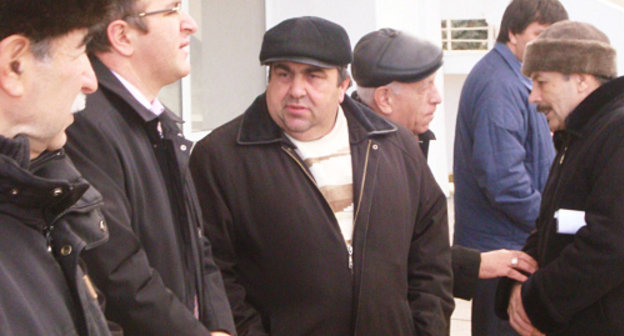 Жители селения Храх-Уба на митинге в Махачкале. 2011 г. Фото Альберта Эседова, http://xpax.info