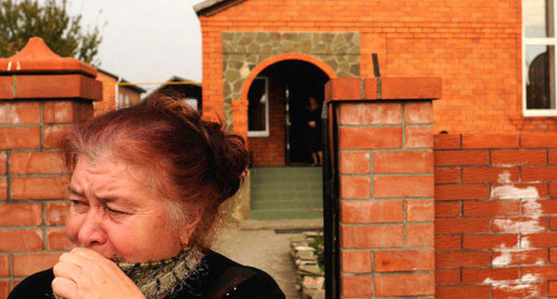 Дом в станице Кущевская, в котором было совершенно массовое убийство. Краснодарский край, 5 ноября 2011 г. Фото: Максим Тишин/Югополис
