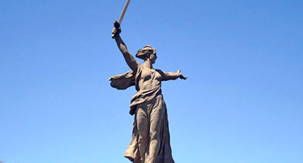 Скульптура «Родина-мать зовёт!» в Волгограде. Фото: Дмитрий Шипуля, ru.wikipedia.org