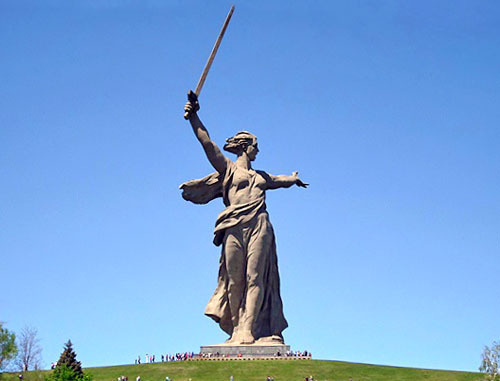 Скульптура «Родина-мать зовёт!» в Волгограде. Фото: Дмитрий Шипуля, ru.wikipedia.org