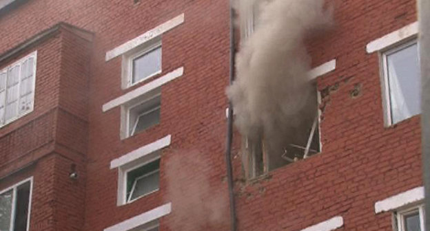 Спецоперация в жилом доме. Дагестан, Хасавюрт, ноябрь 2012 г. Фото: http://nak.fsb.ru/