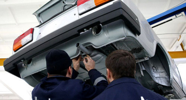 Предприятие "Чеченавто". Фото: Владимир Аносов, ЮГА.ру