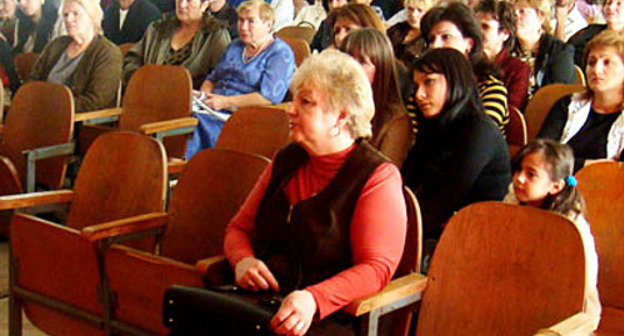 Конференция, посвященная программе "Переселение соотечественников", в Армавире, армения, 2009 г. Фото: http://arm.rs.gov.ru