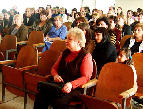 Конференция, посвященная программе "Переселение соотечественников", в Армавире, армения, 2009 г. Фото: http://arm.rs.gov.ru