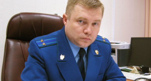 Прокурор Ворошиловского района Волгограда Алексей Ушаков. Фото Вячеслава Ященко для "Кавказского узла"