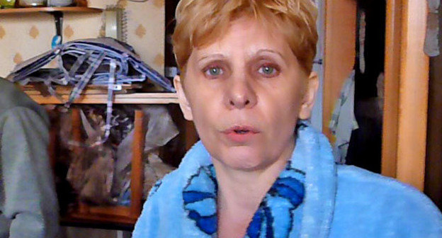 Любовь Ковпак, соседка погибшей Ольги Кафтан. Сочи, 8 декабря 2012 г. Фото Светланы Кравченко для "Кавказского узла"