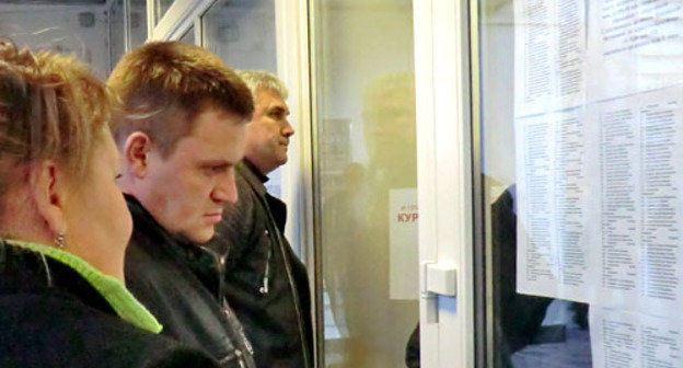 Списки, записавшихся на прием к Александру Бастрыкину. Краснодар, 6 декабря 2012 г. Фото Натальи Дорохиной для "Кавказского узла"